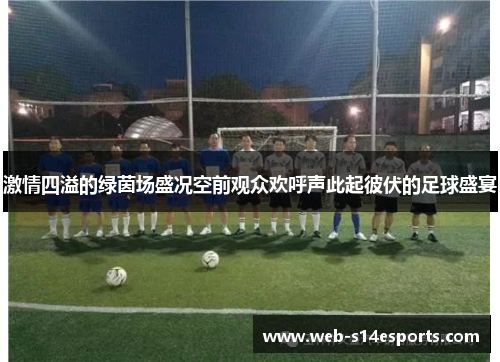激情四溢的绿茵场盛况空前观众欢呼声此起彼伏的足球盛宴